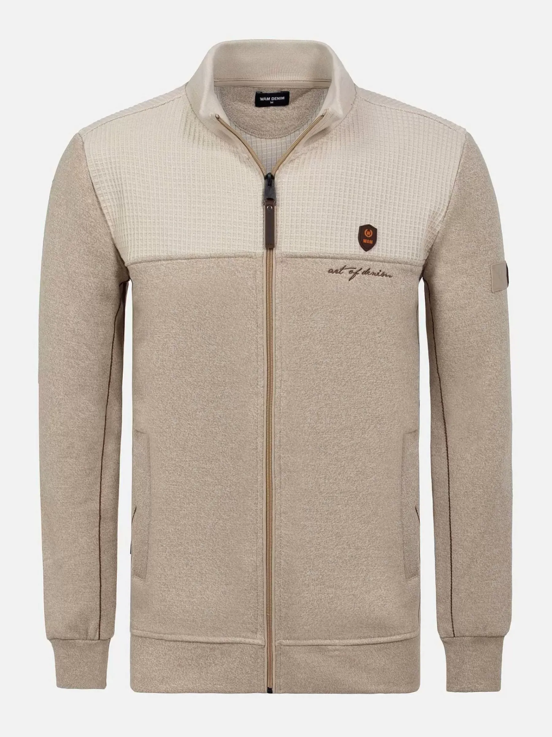Wam Denim Altena Beige Vesten| Vesten