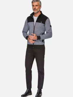 Wam Denim Altena Turtle Nick Vesten Grey| Vesten