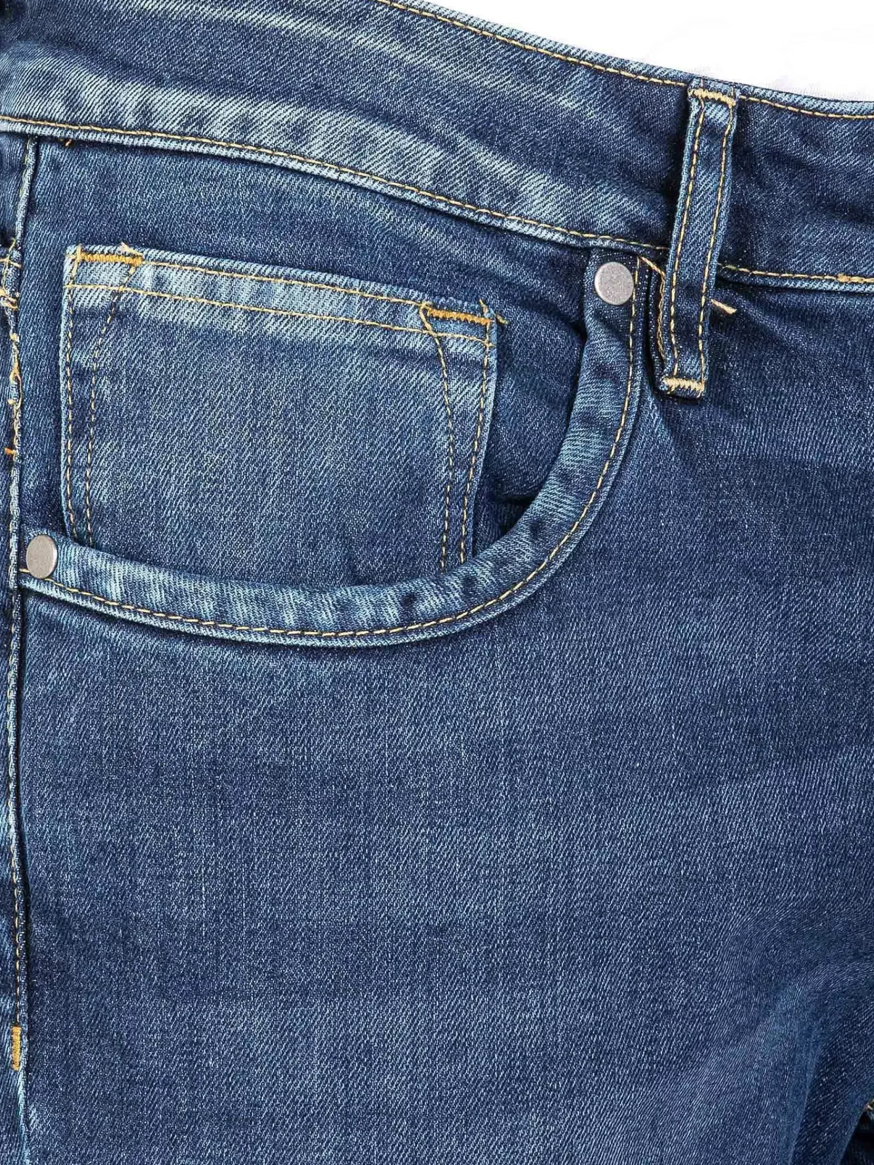 Wam Denim Aluin Slim Fit Stone Wash Blue Jeans| Jeans