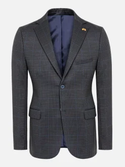 Wam Denim Archer Checkered Indigo Navy Colbert| Colberts