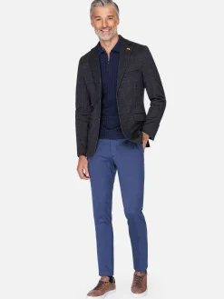Wam Denim Archer Checkered Indigo Navy Colbert| Colberts