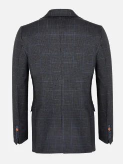 Wam Denim Archer Checkered Indigo Navy Colbert| Colberts