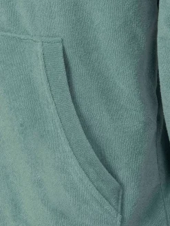 Wam Denim Avery Full Zipped Blue Hoodie Shorts Set| Sweaters