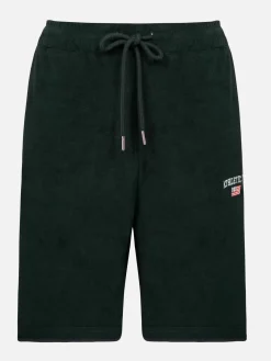 Wam Denim Avery Full Zipped Green Hoodie Shorts Set| Sweaters