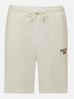 Wam Denim Avery Full Zipped White Hoodie Shorts Set| Sweaters