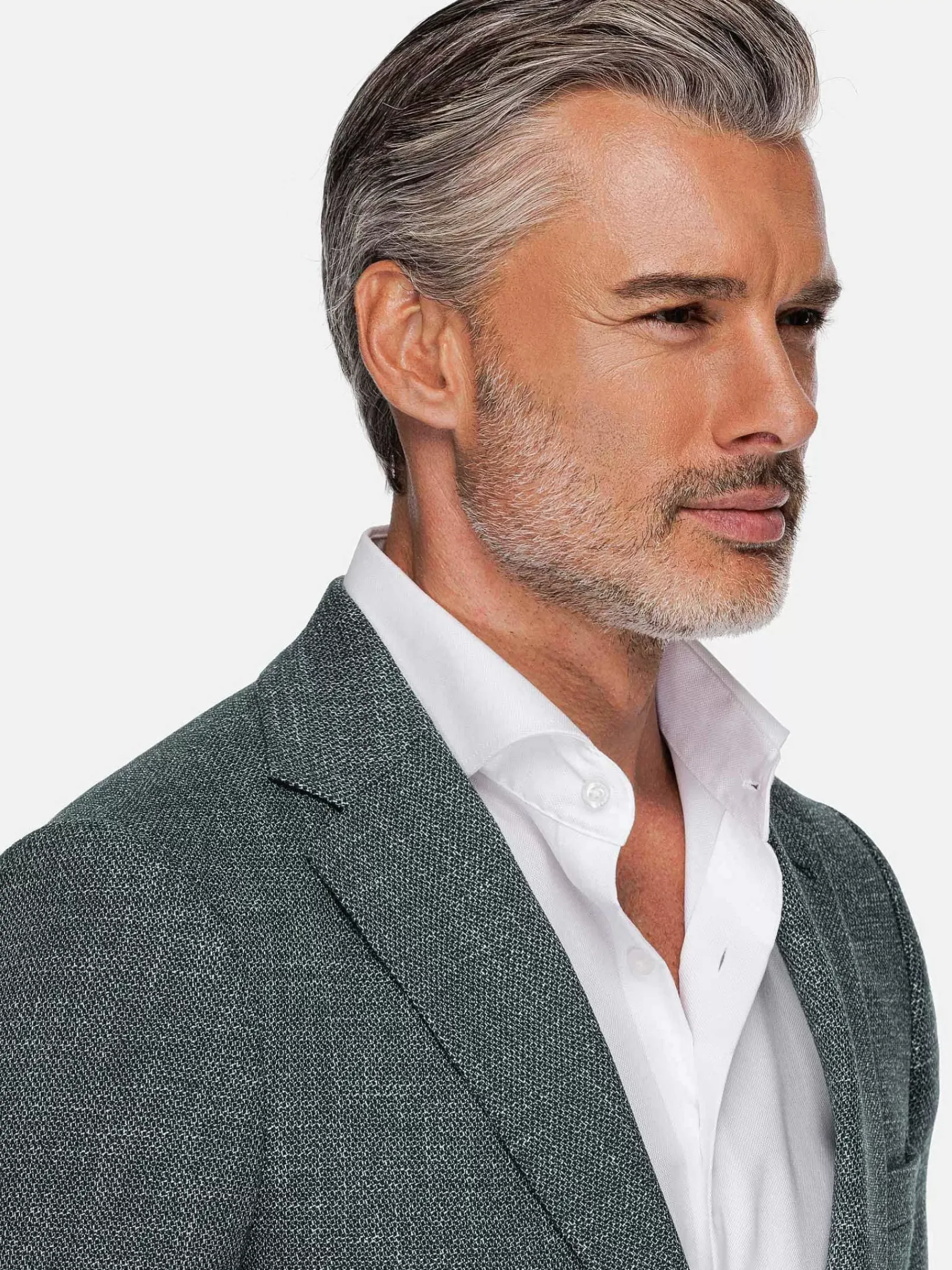 Wam Denim Balboa Textured Green Colbert| Colberts