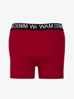 Wam Denim Boxer 73005 Milton Navy Red| Boxershorts