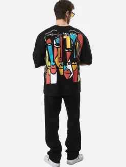 Wam Denim Braden Black T-Shirt| Streetwear