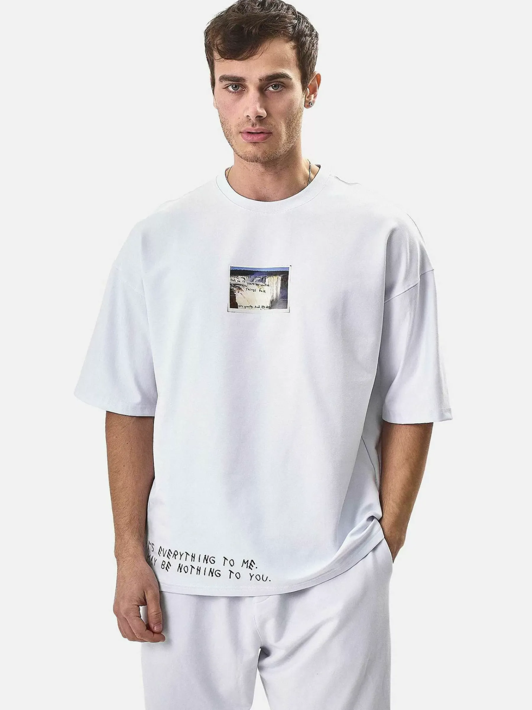 Wam Denim Braden White T-Shirt 1032| Streetwear