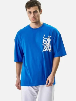 Wam Denim Brendan Royal Bluet-Shirt| Streetwear