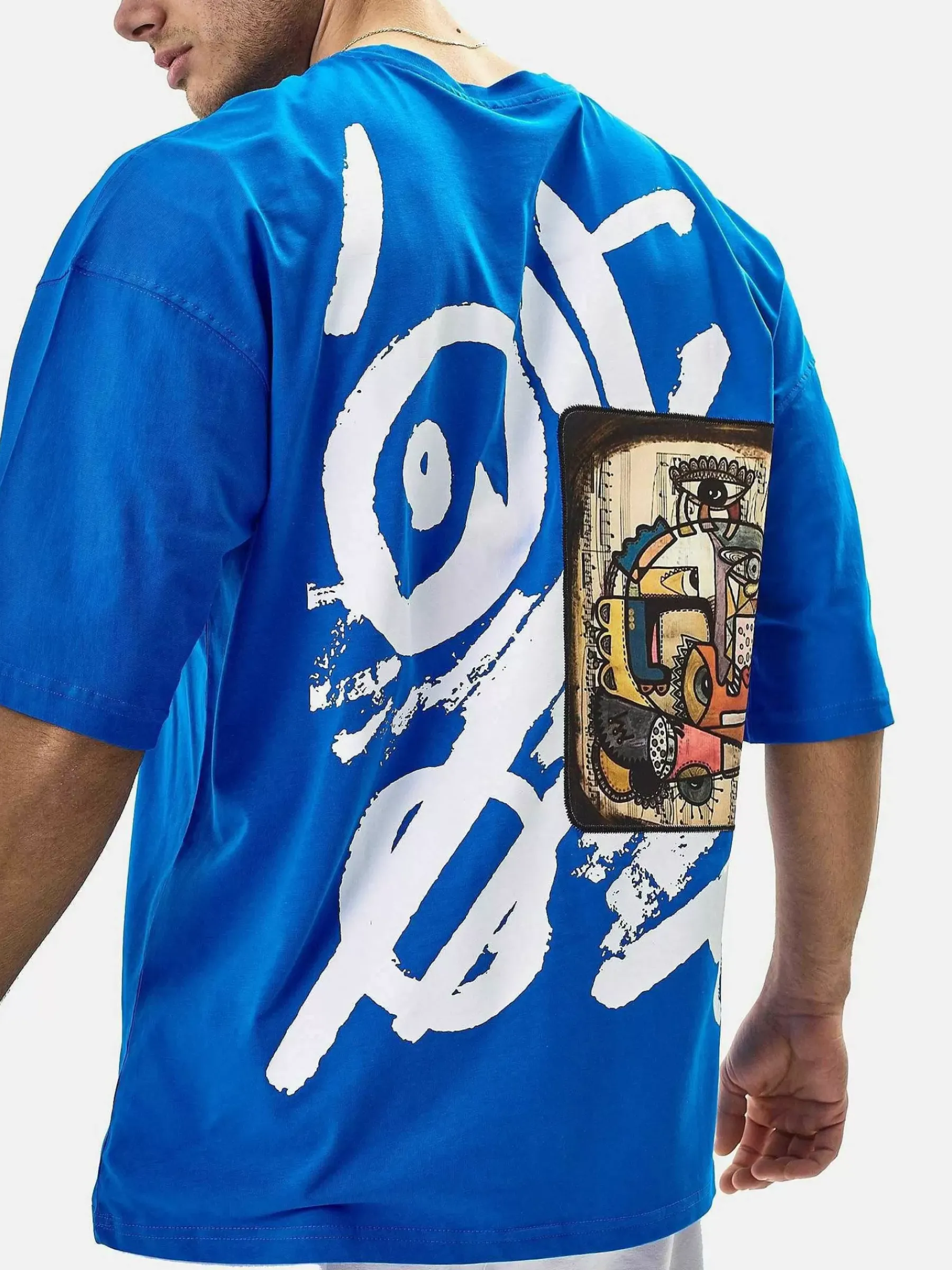 Wam Denim Brendan Royal Bluet-Shirt| Streetwear