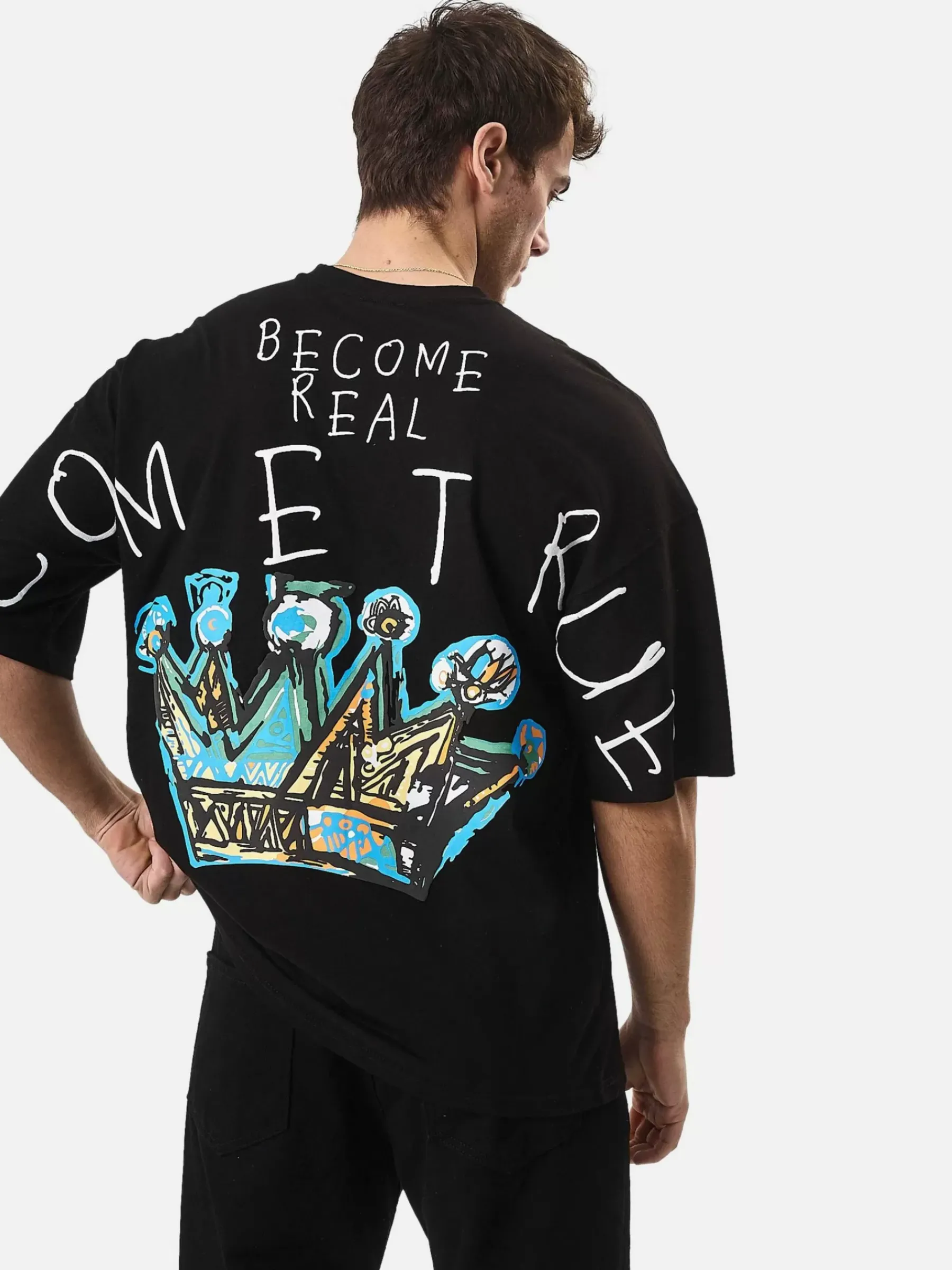Wam Denim Brodie Black T-Shirt 1053| Streetwear
