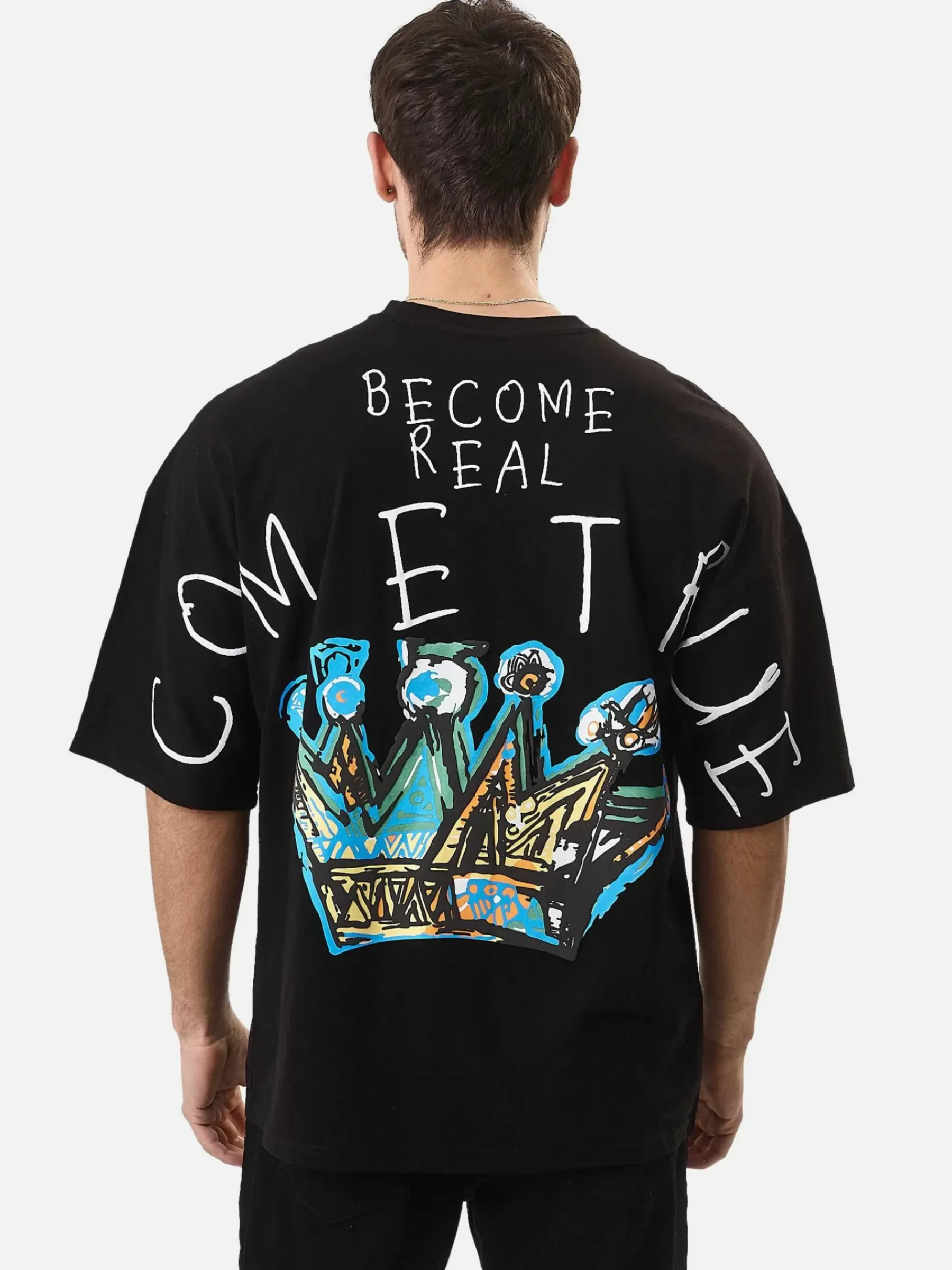 Wam Denim Brodie Black T-Shirt 1053| Streetwear
