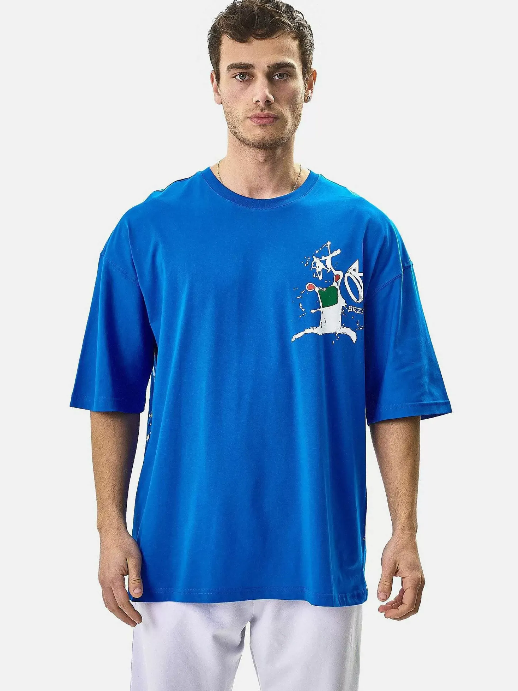 Wam Denim Brodie Royal Blue T-Shirt| Streetwear