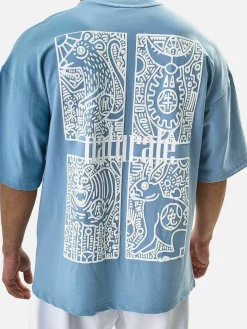 Wam Denim Bryant Light Blue T-Shirt| Streetwear