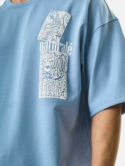 Wam Denim Bryant Light Blue T-Shirt| Streetwear