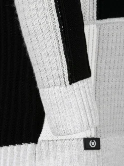 Wam Denim Cambridge Pattern Black White Truien| Truien