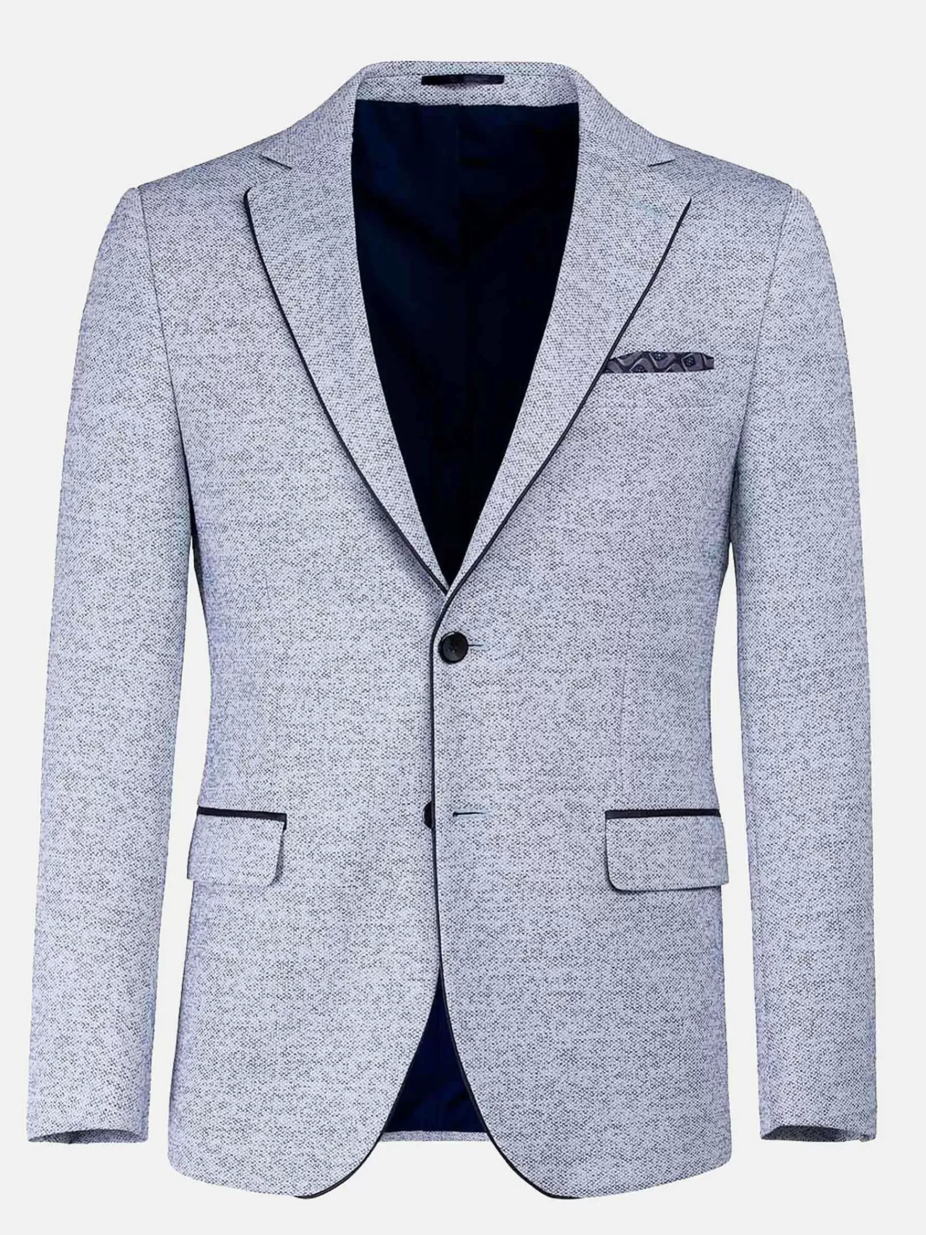 Wam Denim Catania Modern Fit White Navy Colbert| Colberts