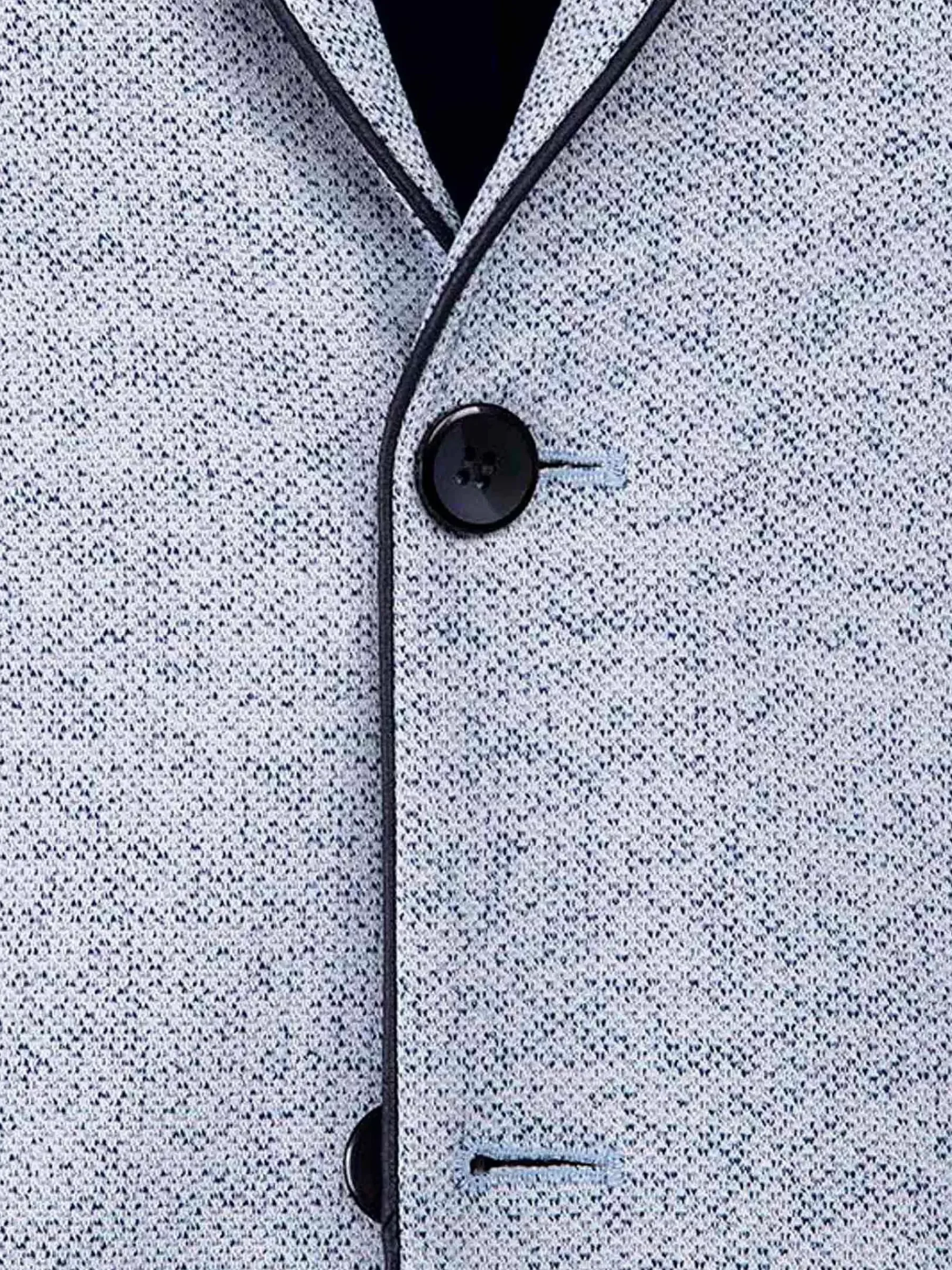 Wam Denim Catania Modern Fit White Navy Colbert| Colberts