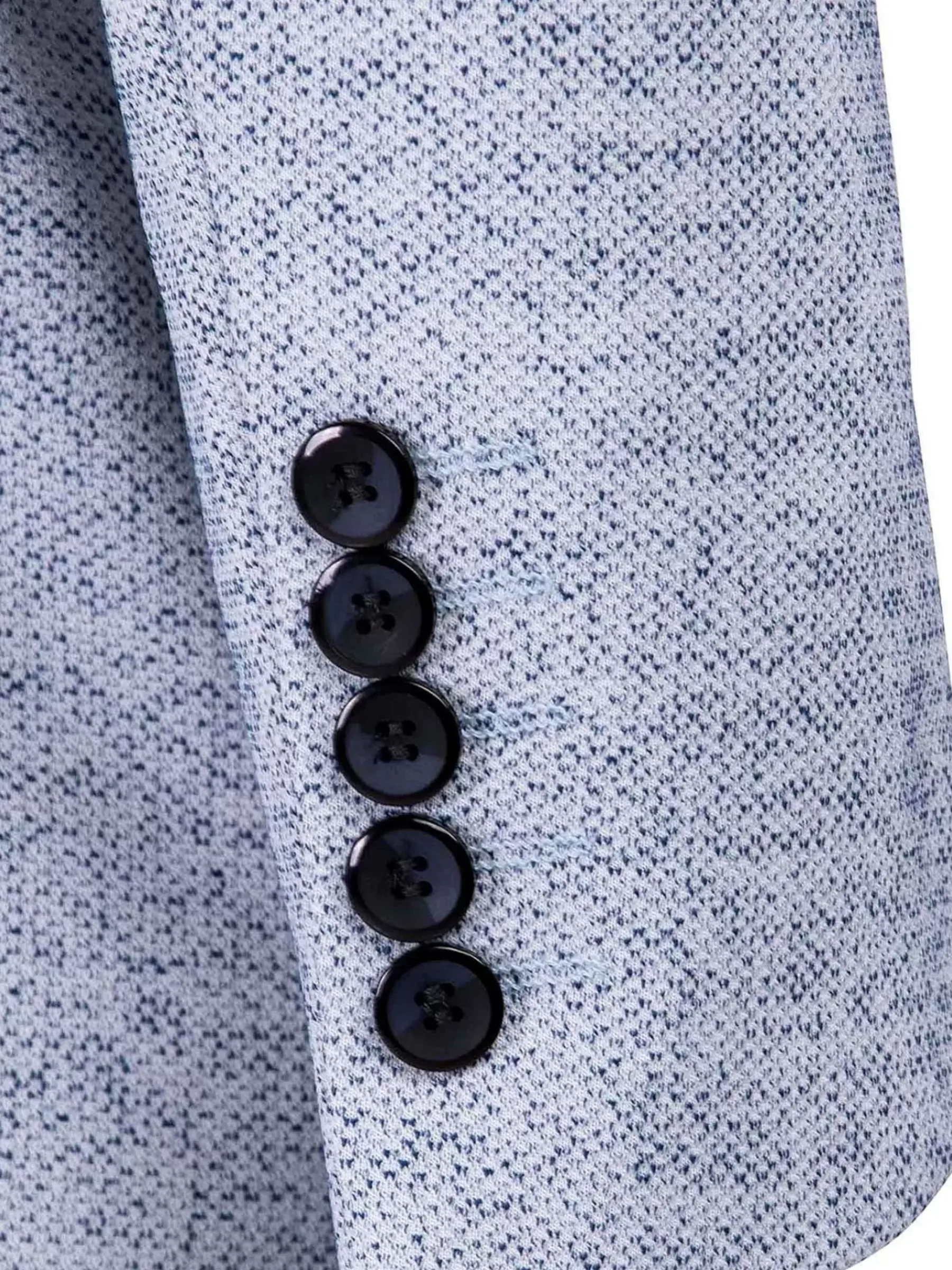 Wam Denim Catania Modern Fit White Navy Colbert| Colberts
