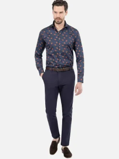 Wam Denim Chino 72231 Shlomel Navy| Chino'S