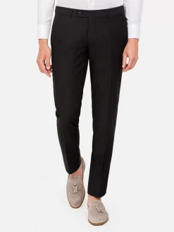 Wam Denim Comfort Slim Fit Black Pantalon| Pantalons