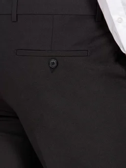 Wam Denim Comfort Slim Fit Black Pantalon| Pantalons