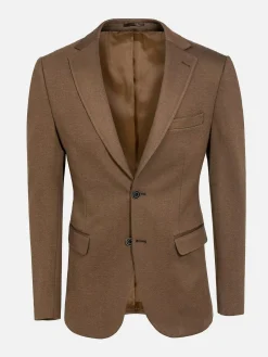 Wam Denim Crouse Wide Lapel Brown Colbert| Colberts