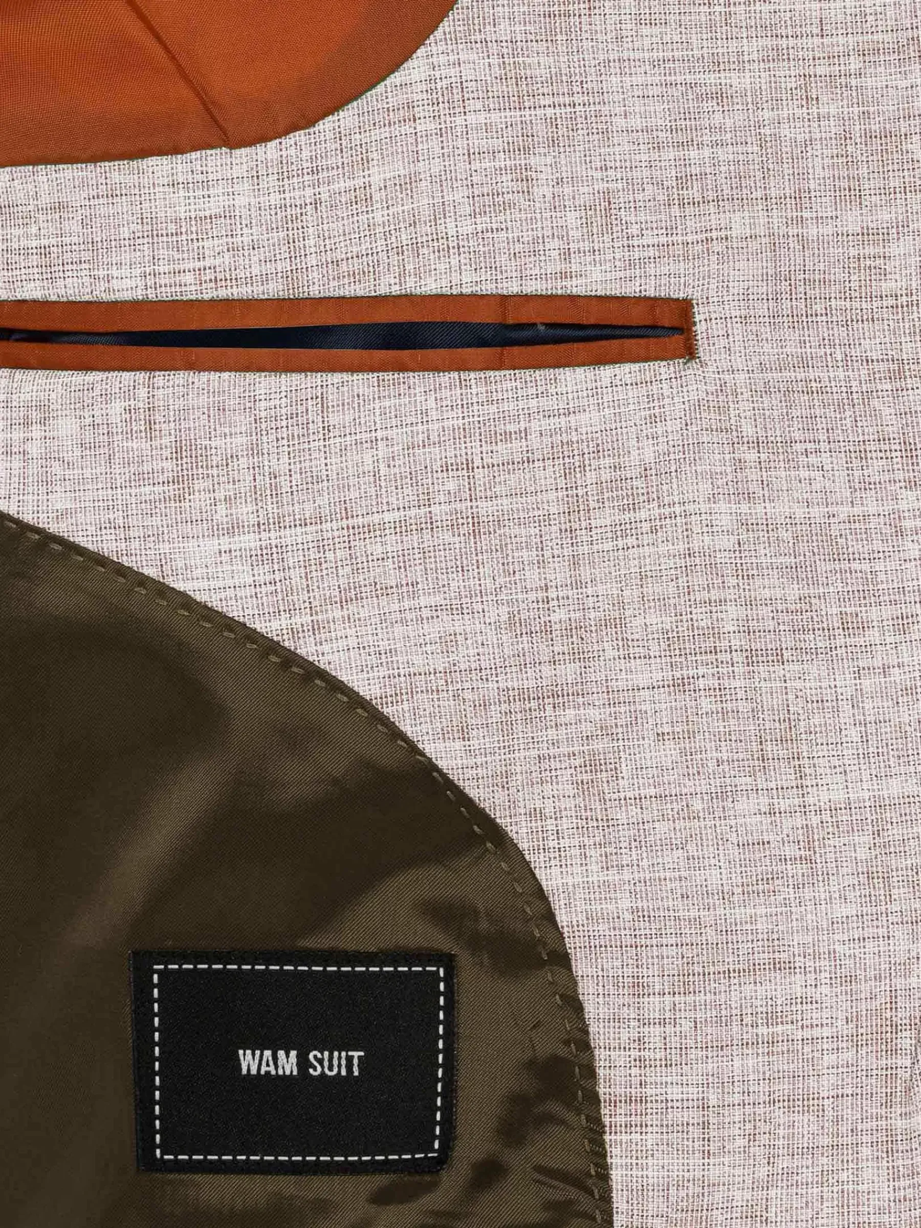 Wam Denim Cullen Single Breast Beige Colbert| Colberts