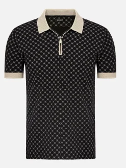 Wam Denim Dario Black Polo| Polo'S