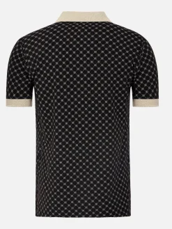 Wam Denim Dario Black Polo| Polo'S