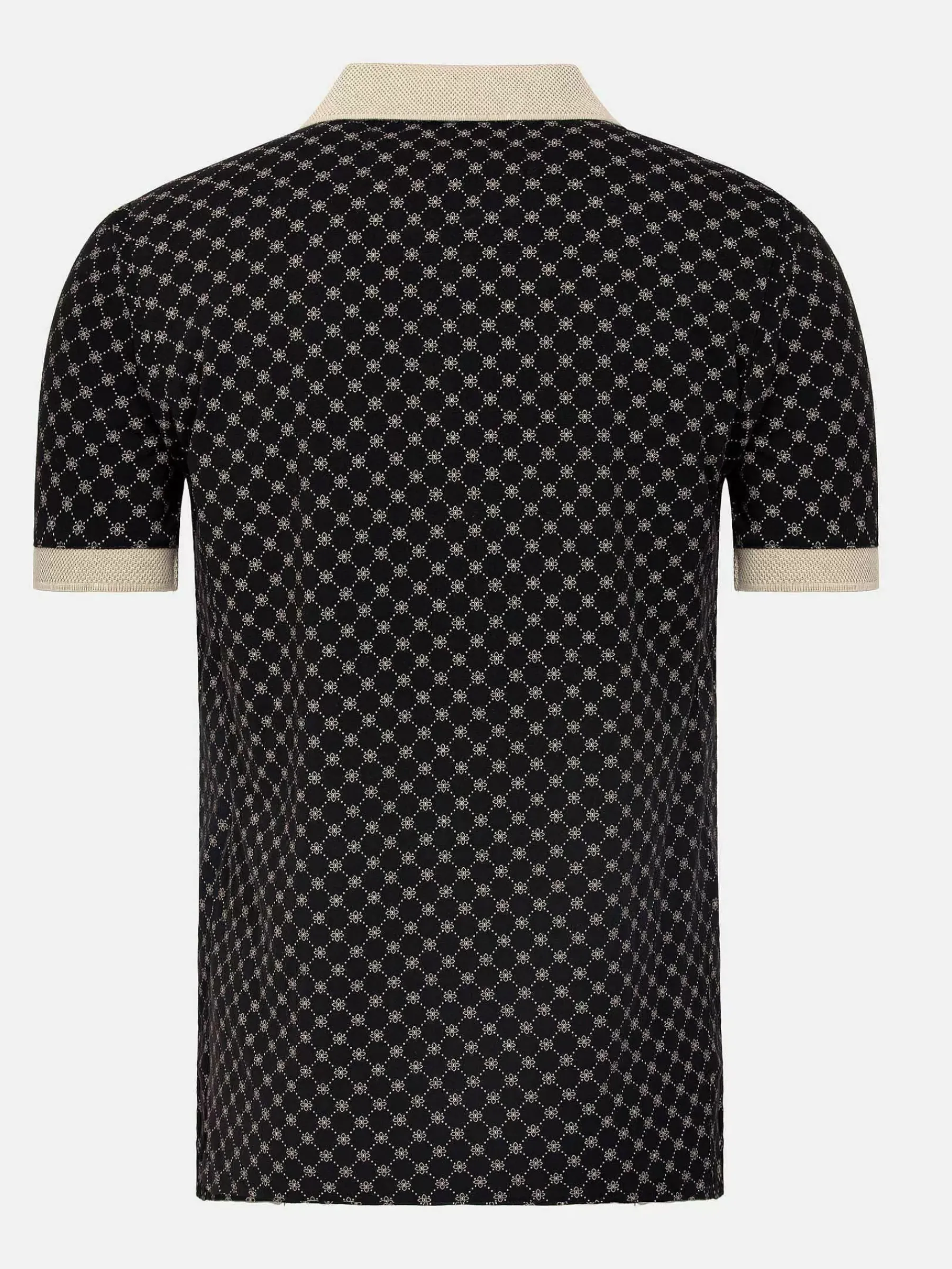 Wam Denim Dario Black Polo| Polo'S