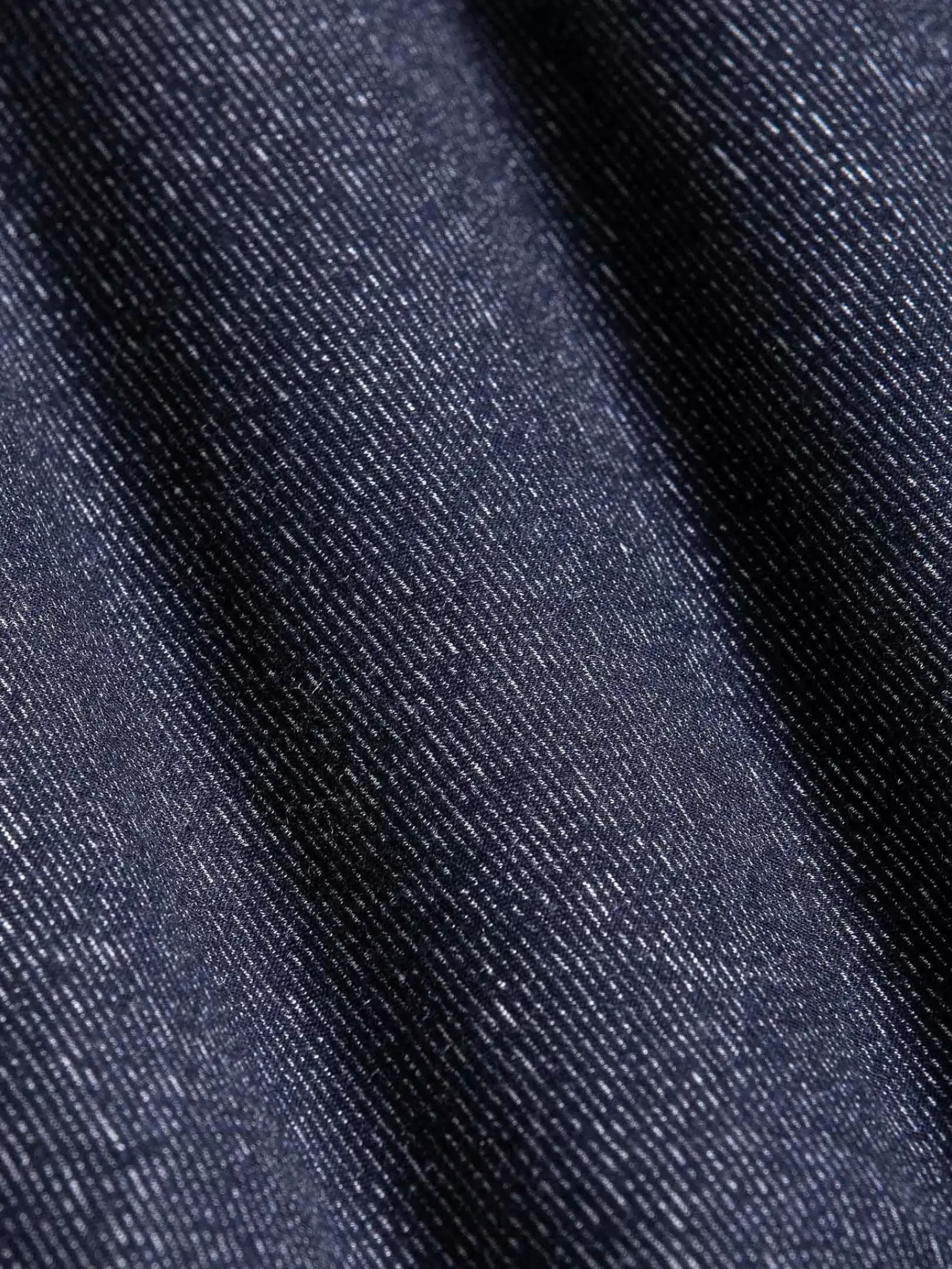 Wam Denim Dirkous V-Neck Button Down Navy T-Shirt| T-Shirts