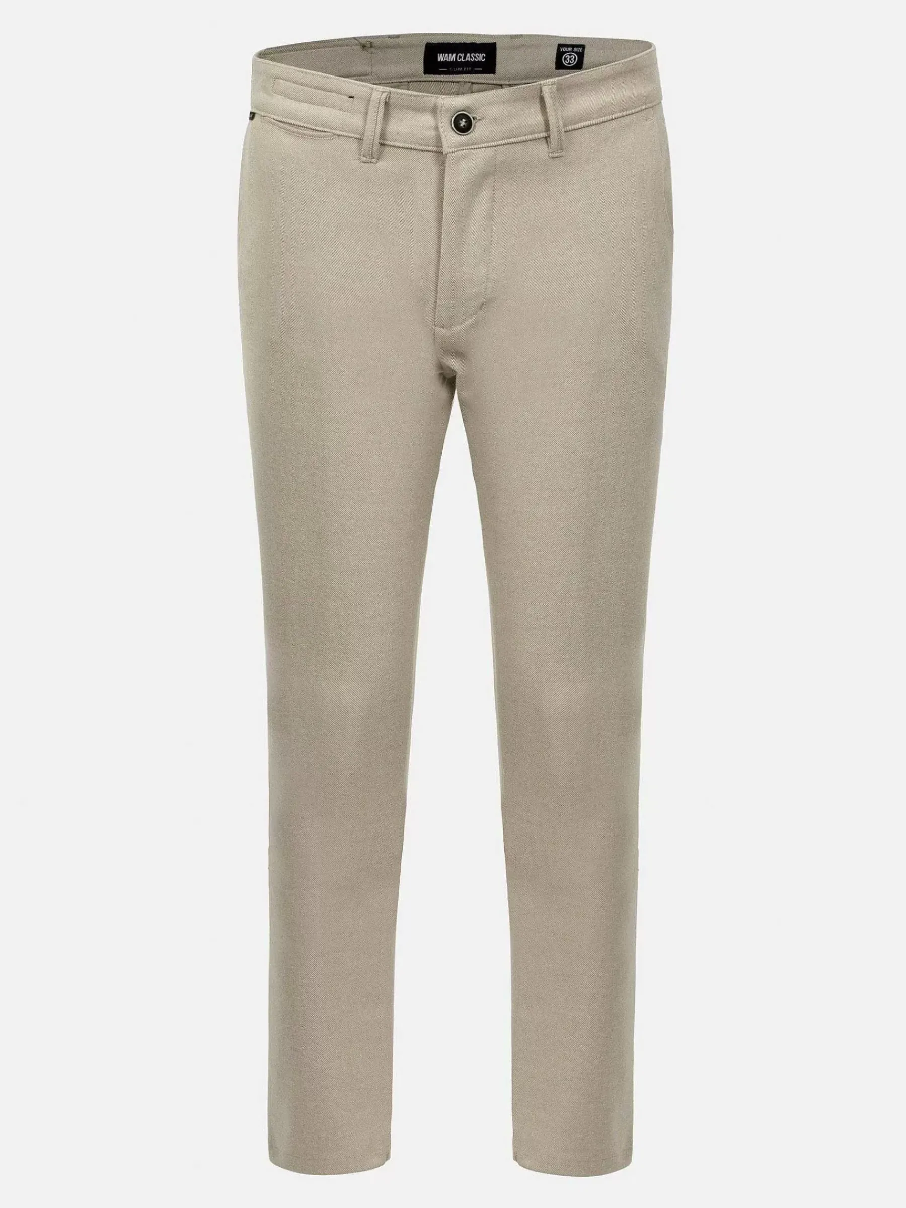 Wam Denim Dutton Beige Chino| Chino'S