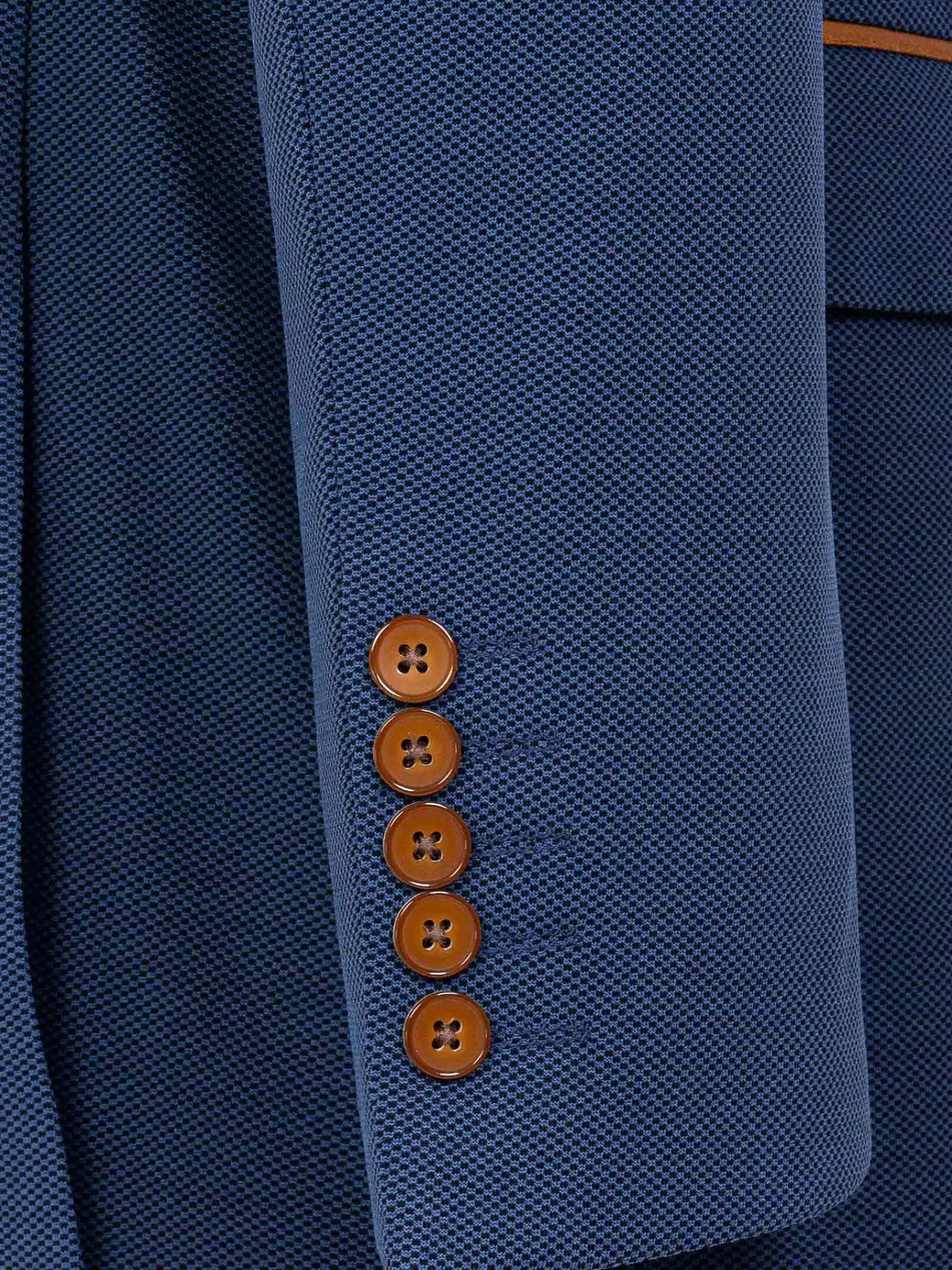 Wam Denim Dwayne Notched Lapel Light Navy Colbert| Colberts