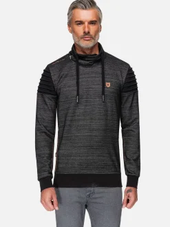 Wam Denim Ember Turtlenecked Black Sweater| Sweaters