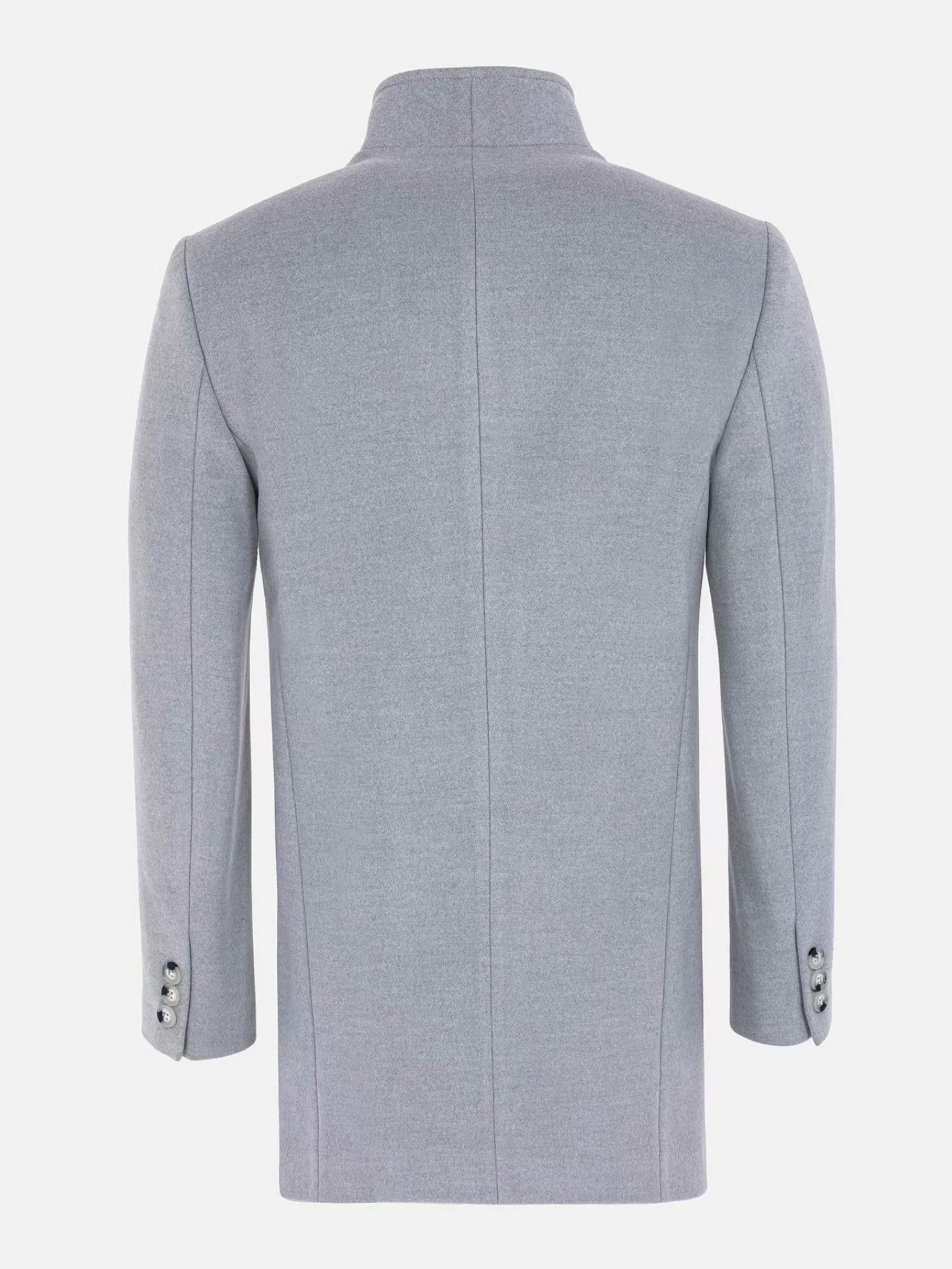 Wam Denim Franklin Three Button Casual Grey Mantelassen| Manteljassen