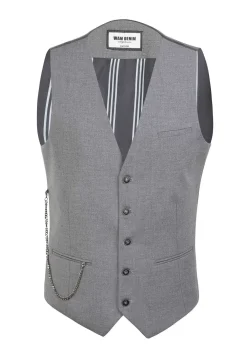 Wam Denim Gilet 74113 Albi Grey| Gilets