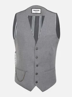 Wam Denim Gilet 74113 Albi Grey| Gilets