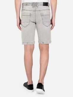 Wam Denim Hanneman Micro Textured Grey Short| Shorts