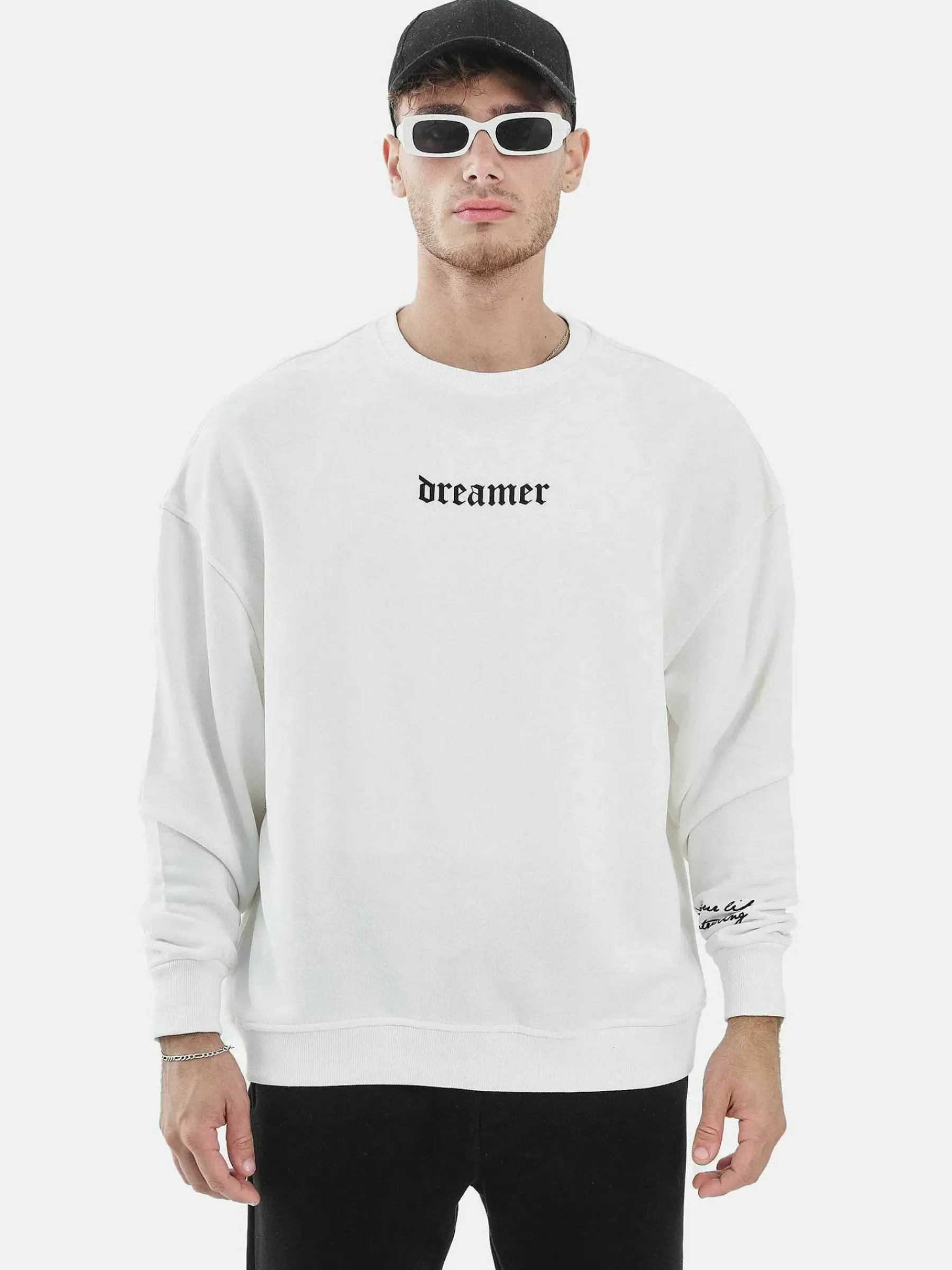 Wam Denim Harley White Sweater| Streetwear