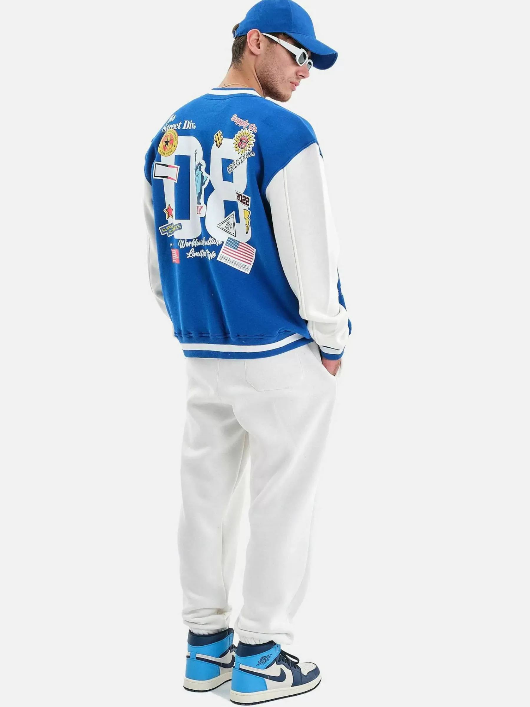 Wam Denim Henrik Royal Blue Jassen| Streetwear