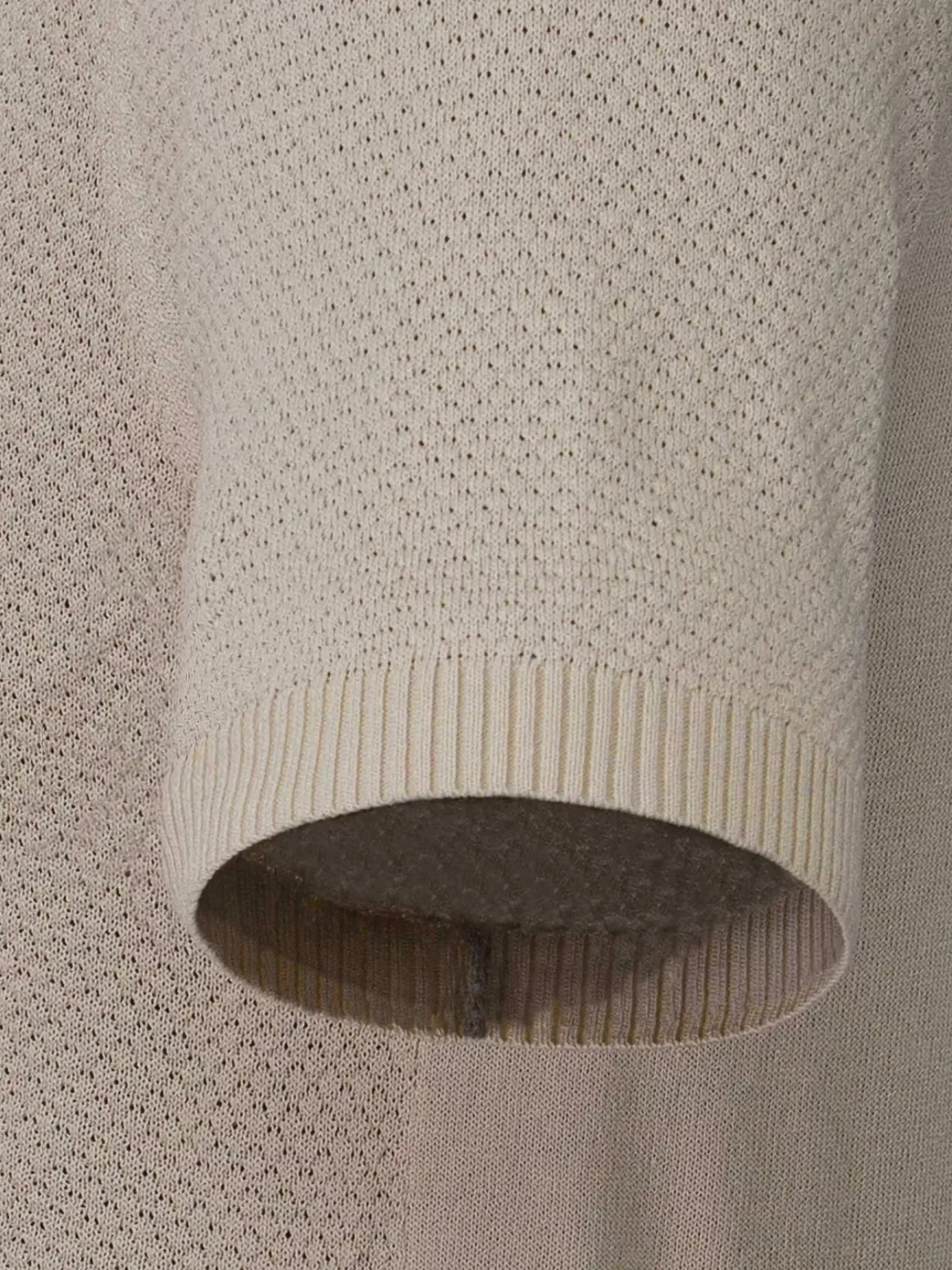 Wam Denim Henry Pique Knit Light Beige Polo| Polo'S