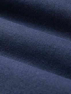 Wam Denim Horizon Turtleneck Navy Sweater| Sweaters