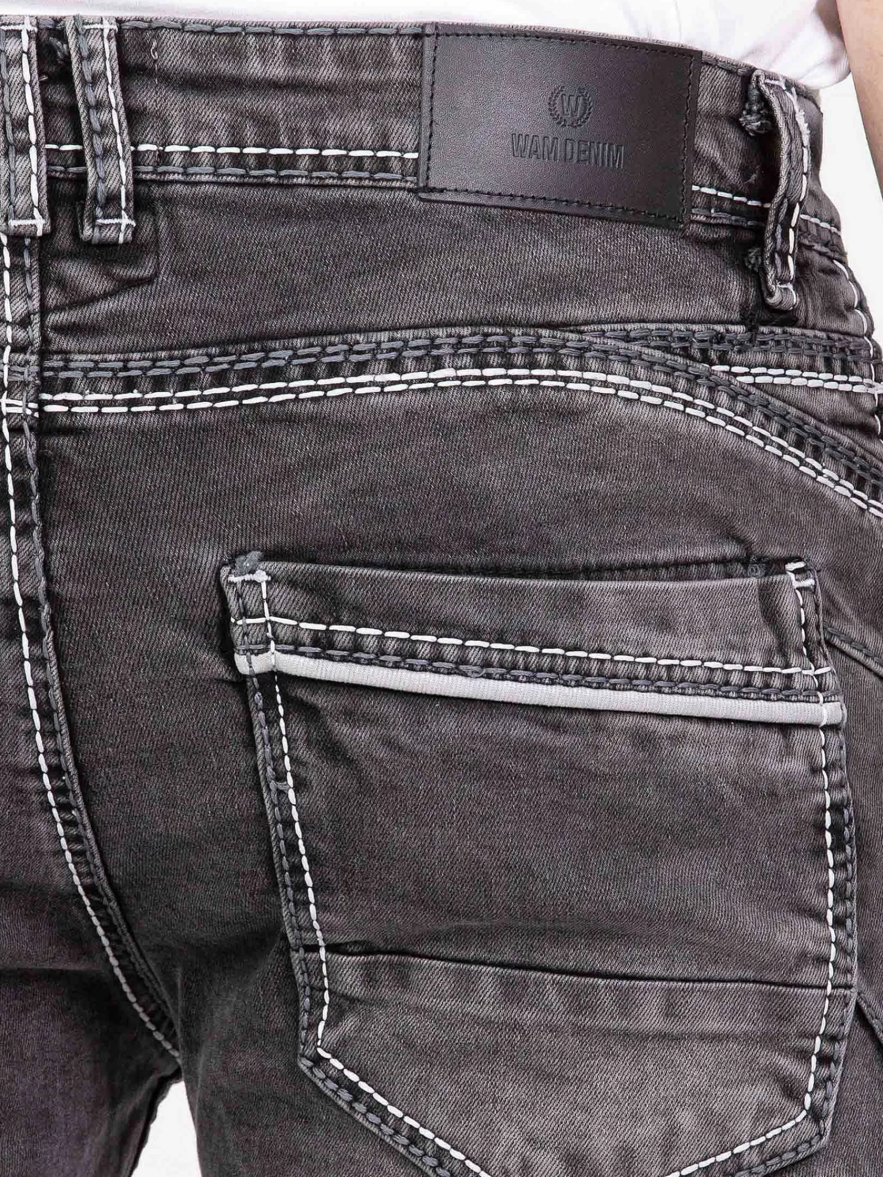 Wam Denim Kaufeld Slim Fit Black Jean| Jeans