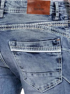 Wam Denim Komrij Slim Soft Wash Navy Jeans| Jeans