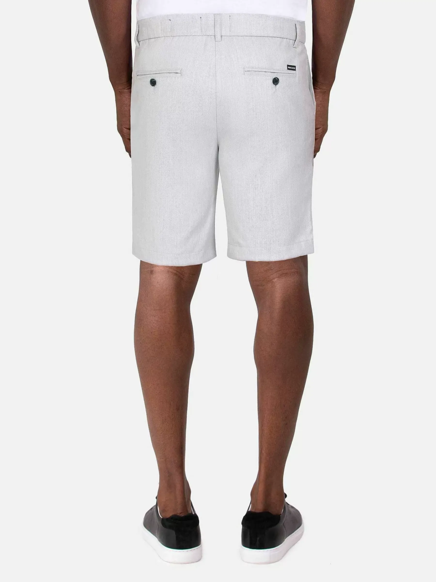Wam Denim Korte Broek 72302 Alpen Grey| Shorts