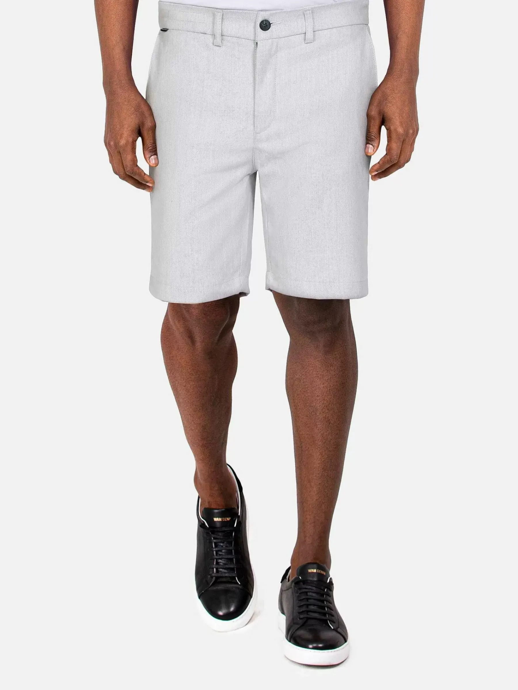 Wam Denim Korte Broek 72302 Alpen Grey| Shorts