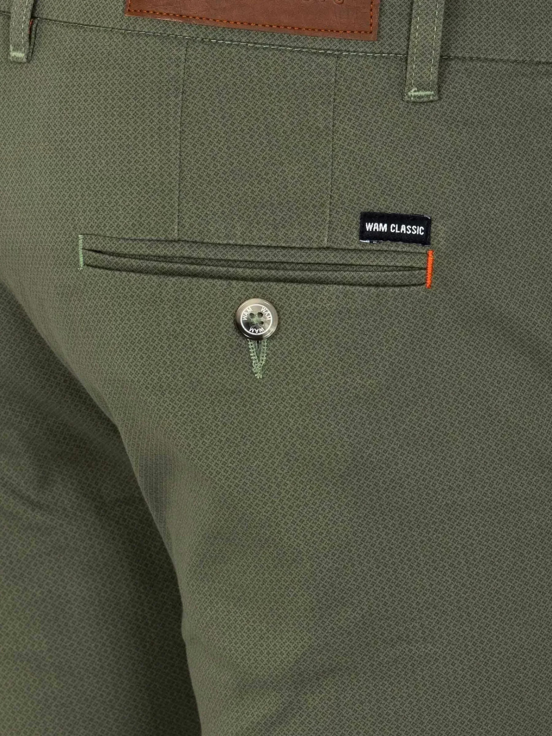 Wam Denim Marco Green Chino| Chino'S