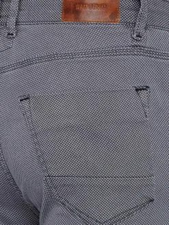 Wam Denim Moraine Mini Check Anthracite Jeans| Jeans
